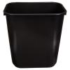 imageAmazon Basics Small Trash Can Rectangular Commercial Office Wastebasket 3 Gallon Pack Of 2 Black Previously AmazonCommercial brandBlack