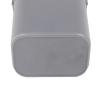 imageAmazon Basics Small Trash Can Rectangular Commercial Office Wastebasket 3 Gallon Pack Of 2 Black Previously AmazonCommercial brandGrey