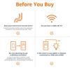 imageAmazon Basics Smart Dimmer Switch 3Way Works with Alexa Only 24 GHz WiFi No Hub Required White3Way