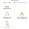 imageAmazon Basics Smart Dimmer Switch 3Way Works with Alexa Only 24 GHz WiFi No Hub Required WhiteSingle Pole Dimmer