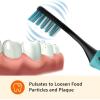 imageAmazon Basics Soft Toothbrushes for Adults  Pulsating Deep Cleaning with Soft Bristles 2 Count Assorted Colors2 Count Pack of 2