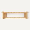 imageAmazon Basics Stackable Natural Bamboo Wine Rack 36 Bottle Capacity