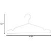 imageAmazon Basics Stainless Steel Clothes Hangers 50Pack Silver50Pack
