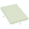 imageAmazon Basics Sticky Notes 4x6 Inches Assorted Colors SelfStick Pads Easy to Post for Home Office Notebook 100 sheetsPad Pack of 5