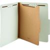 imageAmazon Basics Sturdy 10Pack Letter Size Pressboard Classification File Folders with Fasteners Dividers 2 Expansion 1197 x 1055 inch GreenGreen