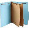 imageAmazon Basics Sturdy 10Pack Letter Size Pressboard Classification File Folders with Fasteners Dividers 2 Expansion 1197 x 1055 inch GreenLight Blue