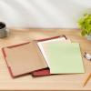 imageAmazon Basics Sturdy 10Pack Letter Size Pressboard Classification File Folders with Fasteners Dividers 2 Expansion 1197 x 1055 inch GreenRed