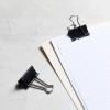 imageAmazon Basics Sturdy Binder Clips for Office Use 96 Count 8 Pack of 12 Medium 125 in BlackMedium