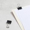 imageAmazon Basics Sturdy Binder Clips for Office Use 96 Count 8 Pack of 12 Medium 125 in BlackSmall