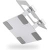 imageAmazon Basics Sturdy and Portable Ergonomic Laptop Stand for Desk Adjustable Riser Fits all Laptops and Notebooks up to 173 Inch Silver 10 x 87 x 6 in10 x 87 x 6 in
