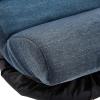imageAmazon Basics Swivel Foam Lounge Chair with Headrest FloorCompatible Adjustable Gaming 263D x 235W x 137H in GreyBlue  White  Grey