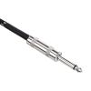 imageAmazon Basics TS 14 Inch Tweed Cloth Jacket Straight Instrument Cable for Electric GuitarBass and Keyboard 10 Foot Black ampamp Gray