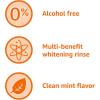 imageAmazon Basics Teeth Whitening Mouthwash AlcoholFree Clean Mint 32 Fluid Ounces 4Pack Previously Solimo32 Ounce Pack of 4