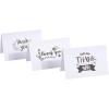 imageAmazon Basics Thank You Cards and Envelopes 48 Count Black and White