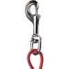 imageAmazon Basics TieOut Cable for Dogs up to 90 lbs 25 feet Set of 2 WhiteRed