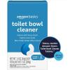 imageAmazon Basics Toilet Bowl Cleaners Tablets with Oxygen Bleach Unscented Blue 5 Count Pack of 15 Count Pack of 2