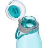 imageAmazon Basics Tritan BPAFree LeakProof Water Bottles with Action Lid 2Pack 24 oz Blue ampamp Purple