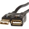 imageAmazon Basics USBA 20 Extension Cable Male to Female 480Mbps Transfer Speed 98 Foot Black10Pack
