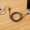 imageAmazon Basics USBA 20 Extension Cable Male to Female 480Mbps Transfer Speed 98 Foot Black1Pack