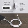 imageAmazon Basics USBA to Lightning ABS Mfi Certified Charger Cable for Apple iPhone iPad 6ft White 1 PackWhite