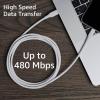 imageAmazon Basics USBA to Lightning ABS Mfi Certified Charger Cable for Apple iPhone iPad 6ft White 1 PackWhite
