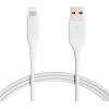 imageAmazon Basics USBA to Lightning ABS Mfi Certified Charger Cable for Apple iPhone iPad 6ft White 1 PackWhite