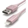 imageAmazon Basics USBA to Lightning Charger Cable Nylon Braided Cord MFi Certified Charger for Apple iPhone 14 13 12 11 X Xs Pro Pro Max Plus iPad 10000 Bend Lifespan 6 Foot Rose GoldRose Gold