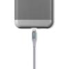 imageAmazon Basics USBA to Lightning Charger Cable Nylon Braided Cord MFi Certified Charger for Apple iPhone 14 13 12 11 X Xs Pro Pro Max Plus iPad 10000 Bend Lifespan 6 Foot Rose GoldDark Gray