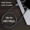 imageAmazon Basics USBA to Lightning Charger Cable Nylon Braided Cord MFi Certified Charger for Apple iPhone 14 13 12 11 X Xs Pro Pro Max Plus iPad 6 Foot Rose GoldDark Gray