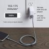 imageAmazon Basics USBA to Lightning Charger Cable Nylon Braided Cord MFi Certified Charger for Apple iPhone 14 13 12 11 X Xs Pro Pro Max Plus iPad 6 Foot Rose GoldDark Gray