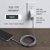 imageAmazon Basics USBA to Lightning Charger Cable Nylon Braided Cord MFi Certified Charger for Apple iPhone 14 13 12 11 X Xs Pro Pro Max Plus iPad 6 Foot Rose GoldDark Gray