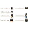 imageAmazon Basics USBA to Mini USB 20 Cable 480Mbps Transfer Speed with GoldPlated Plugs 3 Foot Black3 Feet