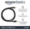 imageAmazon Basics USBA to USBB 20 Cable for Printer or External Hard Drive GoldPlated Connectors 16 Foot Black6 Feet