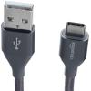 imageAmazon Basics USBC to USBA 20 Fast Charger Cable Nylon Braided Cord 480Mbps Speed USBIF Certified for Apple iPhone 1615 iPad Samsung Galaxy Tablets Laptops 6 foot Dark GreyDark Grey