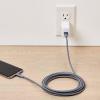 imageAmazon Basics USBC to USBA 20 Fast Charger Cable Nylon Braided Cord 480Mbps Speed USBIF Certified for Apple iPhone 1615 iPad Samsung Galaxy Tablets Laptops 6 foot Dark GreyDark Grey