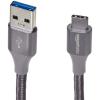 imageAmazon Basics USBC to USBA 31 Gen 1 Fast Charger Cable Nylon Braided Cord 5Gbps HighSpeed for Apple iPhone 1615 iPad Samsung Galaxy Tablets Laptops 10 Foot Dark Gray18 m