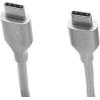 imageAmazon Basics USBC to USBC 20 Fast Charger Cable Nylon Braided Cord 480Mbps Speed USBIF Certified for Apple iPhone 1615 iPad Samsung Galaxy Tablets Laptops 10 Foot SilverSilver