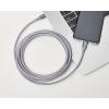 imageAmazon Basics USBC to USBC 20 Fast Charger Cable Nylon Braided Cord 480Mbps Speed USBIF Certified for Apple iPhone 1615 iPad Samsung Galaxy Tablets Laptops 10 Foot SilverDark Grey