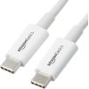 imageAmazon Basics USBC to USBC Fast Charger Cable 480Mbps Speed USBIF Certified for Fast Charging Apple iPhone 1615 iPad MacBook Samsung Galaxy Tablets Laptops 6 Foot WhiteWhite