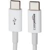 imageAmazon Basics USBC to USBC Fast Charger Cable 480Mbps Speed USBIF Certified for Fast Charging Apple iPhone 1615 iPad MacBook Samsung Galaxy Tablets Laptops 6 Foot WhiteWhite