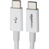 imageAmazon Basics USBC to USBC Fast Charger Cable 480Mbps Speed USBIF Certified for Fast Charging Apple iPhone 1615 iPad MacBook Samsung Galaxy Tablets Laptops 6 Foot WhiteWhite