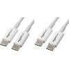 imageAmazon Basics USBC to USBC Fast Charger Cable 480Mbps Speed USBIF Certified for Fast Charging Apple iPhone 1615 iPad MacBook Samsung Galaxy Tablets Laptops 6 Foot WhiteWhite