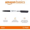 imageAmazon Basics Ultra Fine Point Permanent Markers Black 12Pack