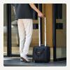 imageAmazon Basics Underseat Carry On Luggage with Wheels  14quot Rolling Travel Bag BlackBlack