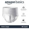 imageAmazon Basics Unisex Protective Underwear Overnight Absorbency Extra Large 12 Count 1 Pack of 12Extra Large