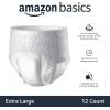 imageAmazon Basics Unisex Protective Underwear Overnight Absorbency Extra Large 12 Count 1 Pack of 12Extra Large