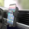 imageAmazon Basics Universal Portable Smartphone Holder for Car Easy to Install Air Vent Mount Adjustable and Secure Grey