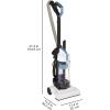 imageAmazon Basics Upright Bagless Vacuum Cleaner for Carpet and Hard Floors With Crevice and Upholstery Tools Detachable Handle Lightweight 84 lbs 17L Dust Cup 720W 25ft Cord BlackWhite