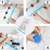 imageAmazon Basics Vacuum Compression Space Saving Storage Bags with Hand Pump for Travel Multiple Sizes for Clothes and Blankets Clear 20 Pack 5 Small 5 Medium 5 Large ampamp 5 JumboMultiple