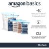 imageAmazon Basics Vacuum Compression Space Saving Storage Bags with Hand Pump for Travel Multiple Sizes for Clothes and Blankets Clear 20 Pack 5 Small 5 Medium 5 Large ampamp 5 JumboMultiple